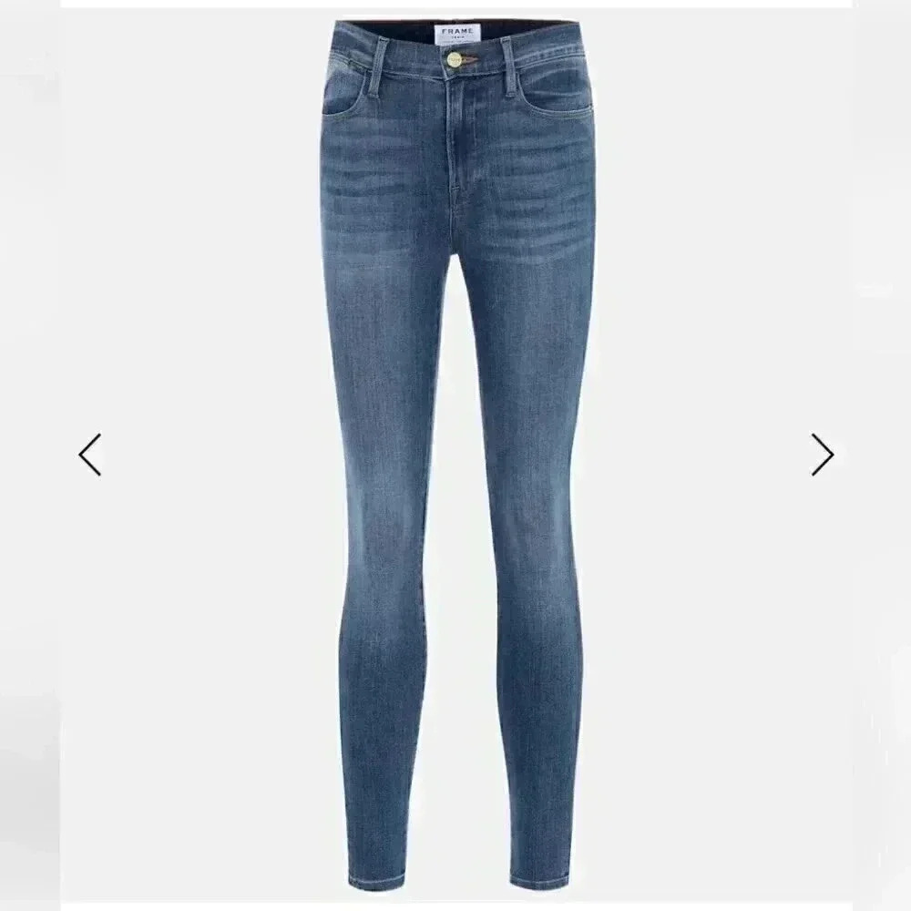 Frame High Rise  Jeans - High Le Skinny in size 27